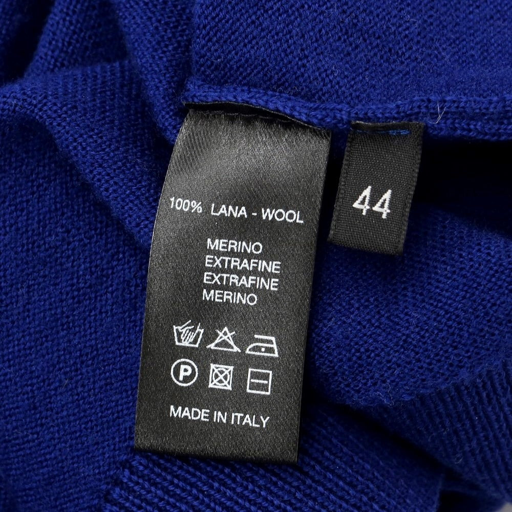 [Used] Roberto Collina ROBERTO COLLINA High Gauge Wool Crew Neck Knit Royal Blue [Size 44] [BLU] [A/W] [Condition Rank B] ​​[Men&