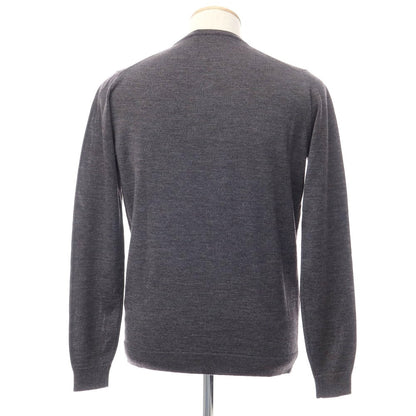 [Used] Roberto Collina ROBERTO COLLINA High gauge wool crew neck knit Dark gray [Size 44] [GRY] [A/W] [Condition rank B] ​​[Men&