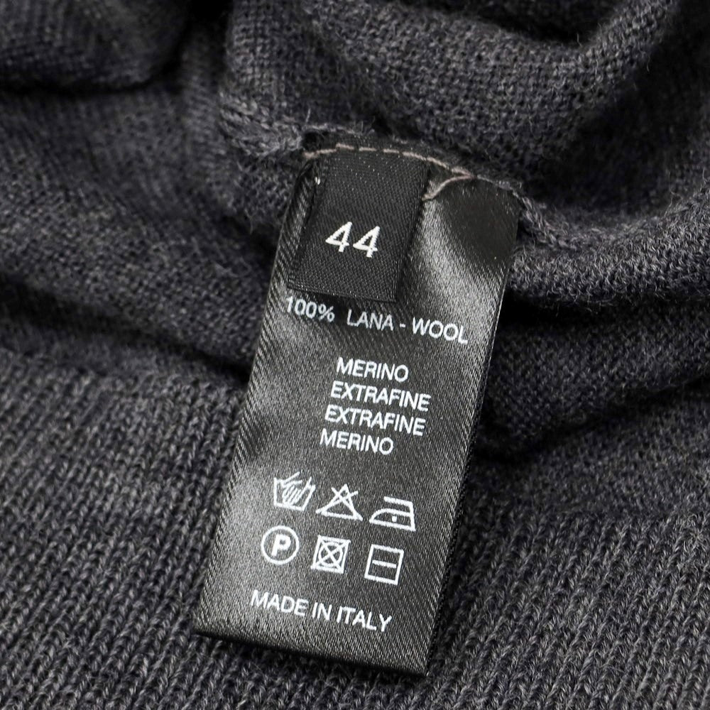 [Used] Roberto Collina ROBERTO COLLINA High gauge wool crew neck knit Dark gray [Size 44] [GRY] [A/W] [Condition rank B] ​​[Men&