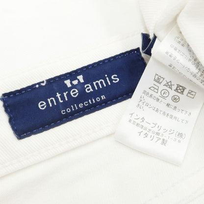 [Used] ENTRE AMIS denim pants
 White [Size 30/44] [WHT] [S/S/A/W] [Condition Rank B] ​​[Men&