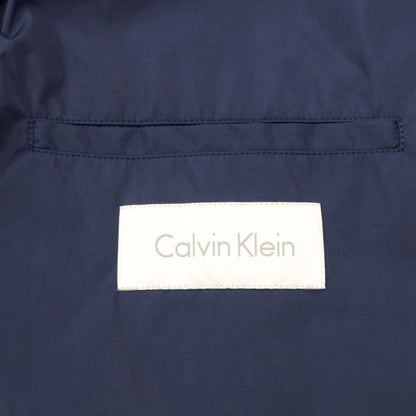 【中古】カルバンクライン Calvin Klein ステンカラーコート
 ネイビー【サイズ38】【NVY】【S/S】【状態ランクB】【メンズ】
【769576】[EPD]