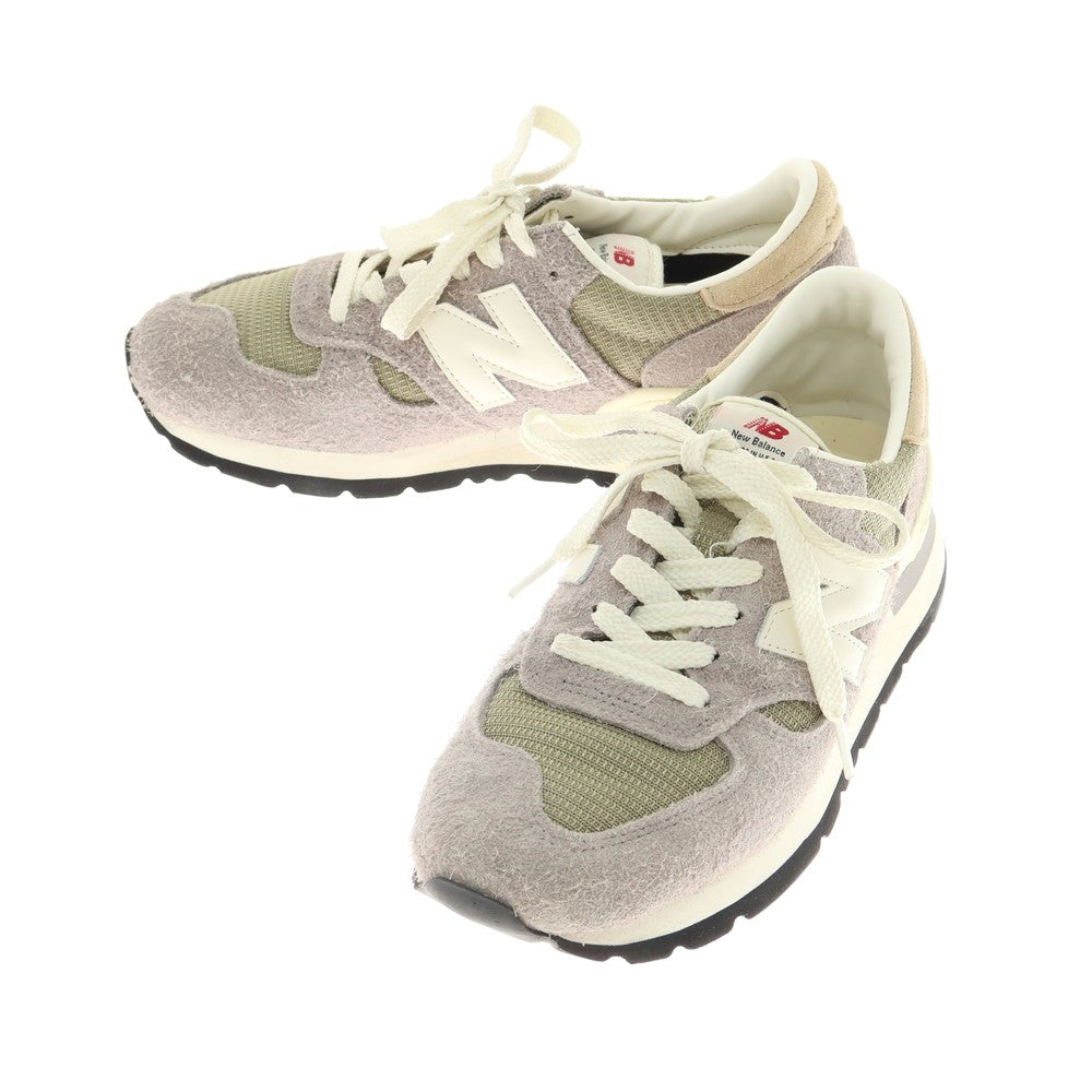 【中古】ニューバランス NEW BALANCE M990TA1 スニーカー
 グレーxカーキグレー系【サイズ26cm】【GRY】【S/S/A/W】【状態ランクA】【メンズ】
【769493】[APD]