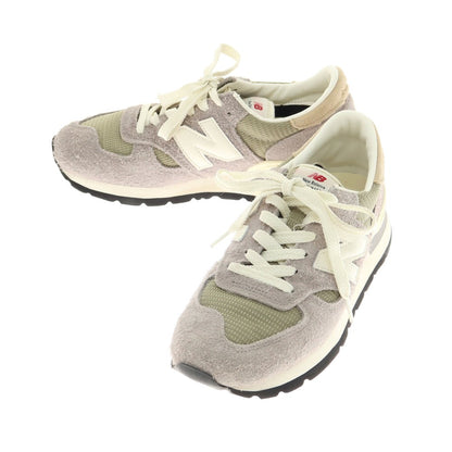 【中古】ニューバランス NEW BALANCE M990TA1 スニーカー
 グレーxカーキグレー系【サイズ26cm】【GRY】【S/S/A/W】【状態ランクA】【メンズ】
【769493】[APD]