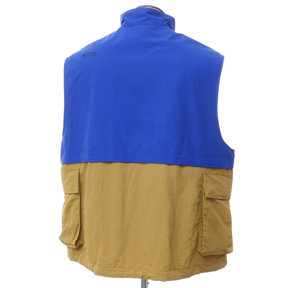 [Used] DAIWA PIER39 2023 Spring/Summer GORE-TEX Shell Jacket Vest Blue x Beige [Size L] [BLU] [S/S] [Condition Rank B] ​​[Men&