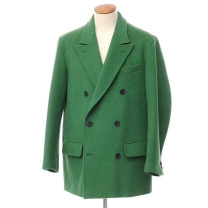 [Used] Scye Wool Cashmere Melton DB Short Coat Double-breasted coat Green [Size 38] [GRN] [A/W] [Condition Rank A] [Men&