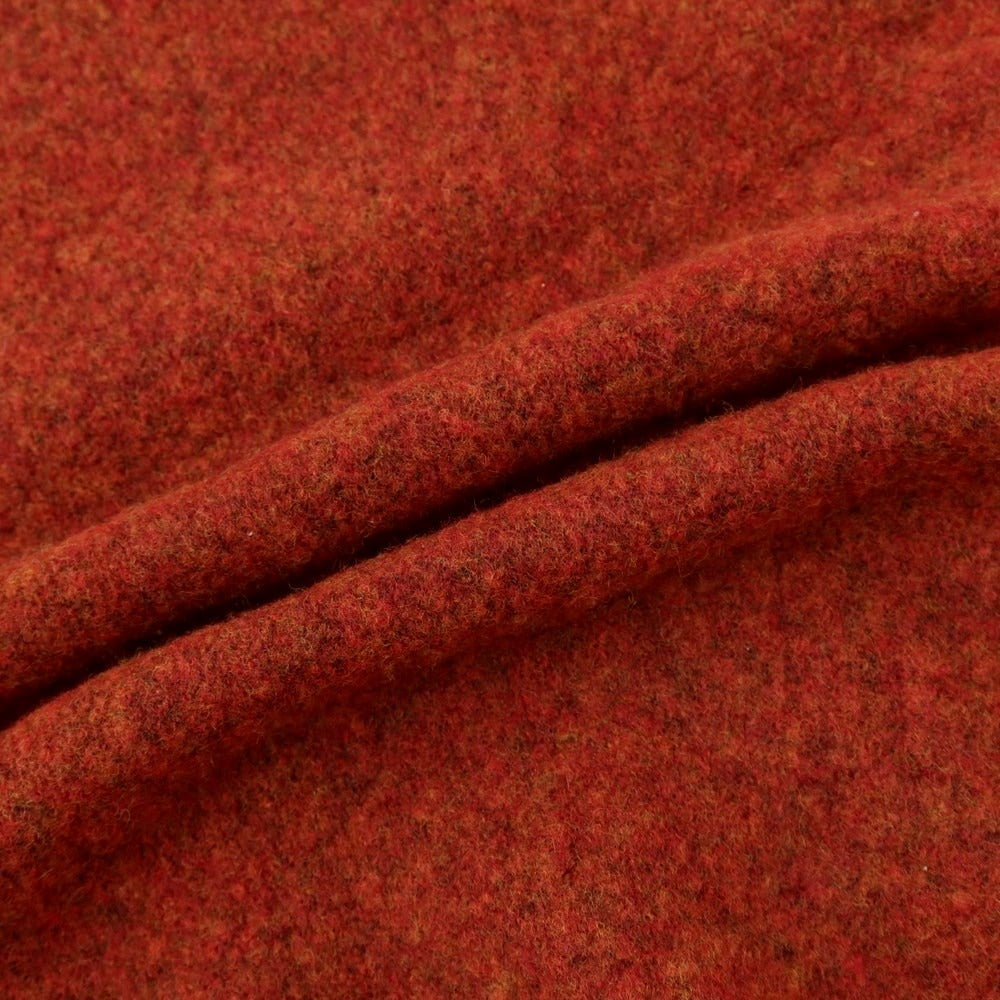 [Used] 417byEDIFICE Wool nylon crew neck pullover knit red brown [Size M] [BRW] [A/W] [Condition rank B] ​​[Men&