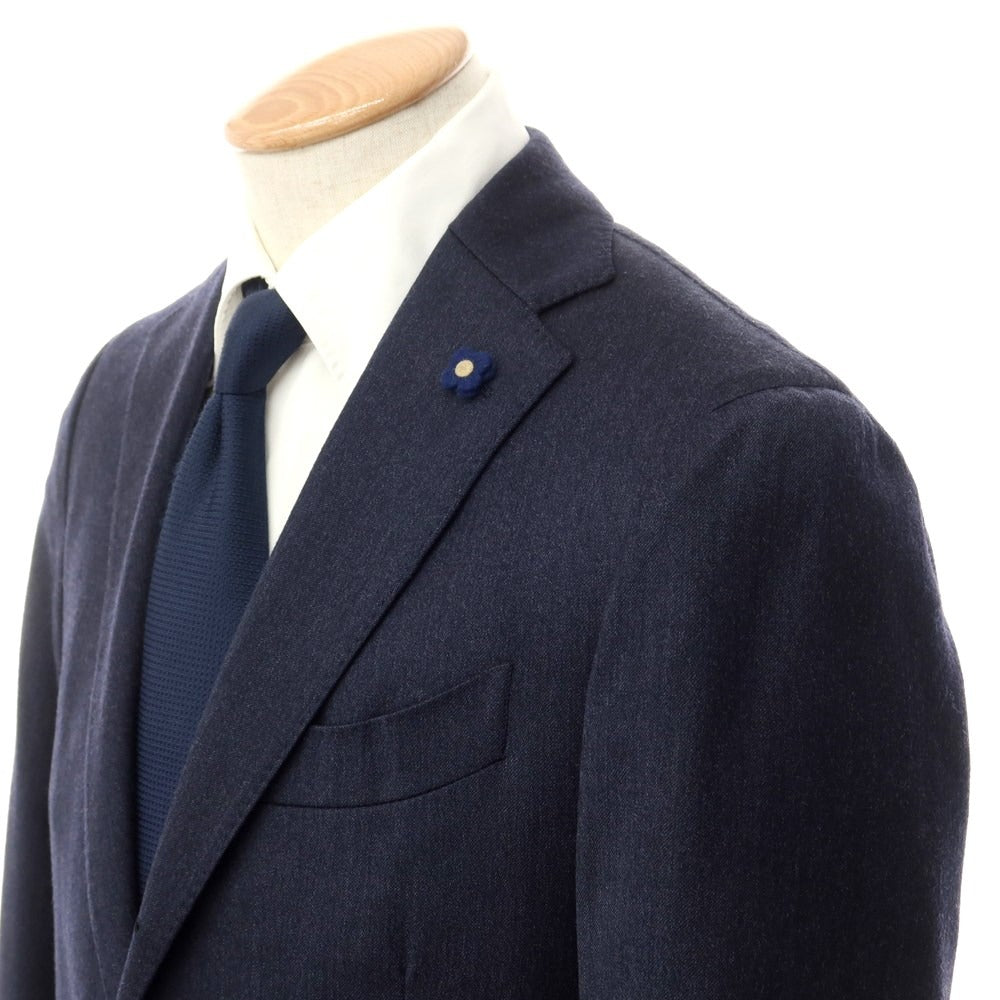 【中古】ラルディーニ LARDINI ウール 3B セットアップ スーツ ネイビー【サイズ44】【NVY】【A/W】【状態ランクB】【メンズ】【768971】