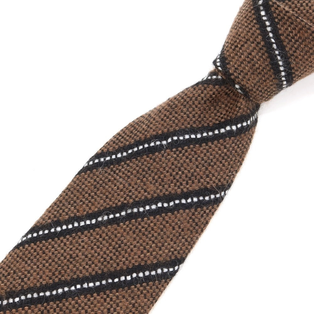 [New] Nicky striped tie
 Brown x Black [Size -] [BRW] [A/W] [Condition Rank N] [Men&