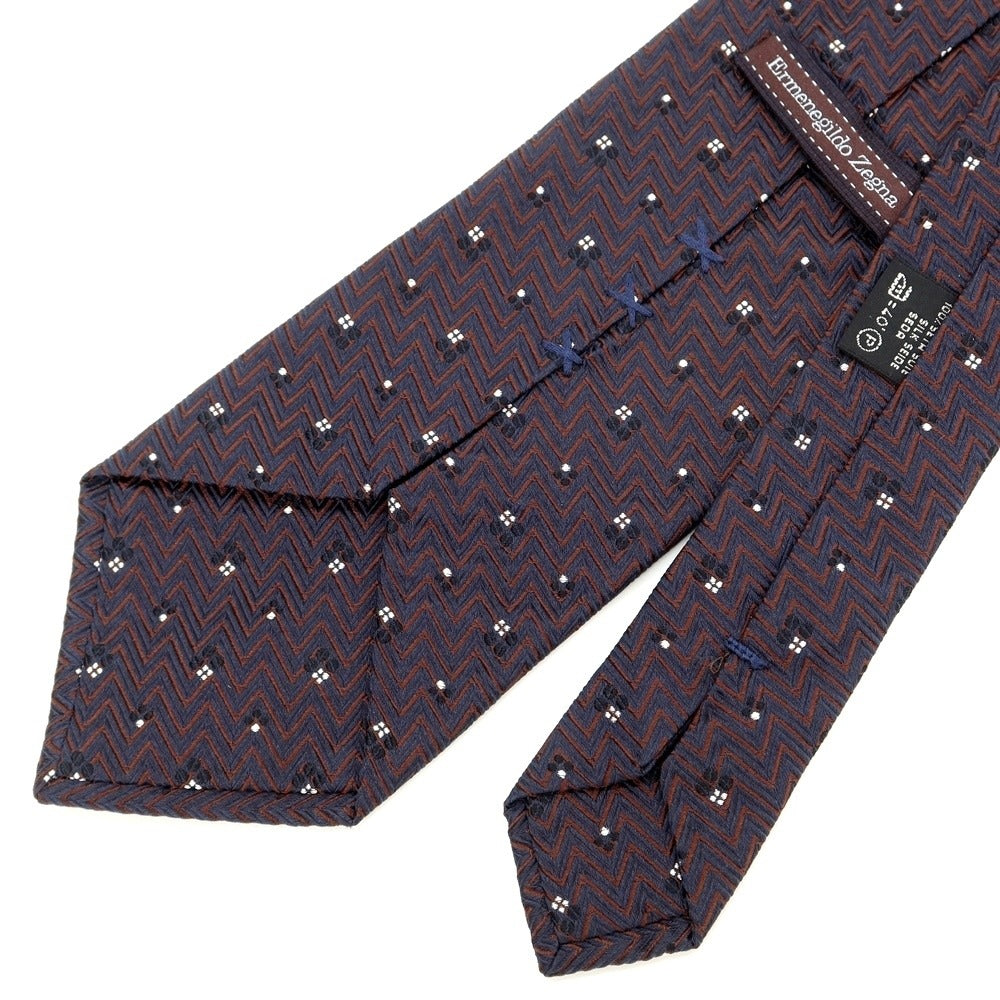 【中古】エルメネジルドゼニア Ermenegildo Zegna 小紋 シルク ネクタイ ネイビーxブラウン【NVY】【S/S/A/W】【状態ランクB】【メンズ】【759887】
[EPD]