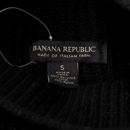 [Used] Banana Republic Wool Nylon High Neck Pullover Knit Black x Gray [Size S] [BLK] [A/W] [Condition Rank B] ​​[Men&