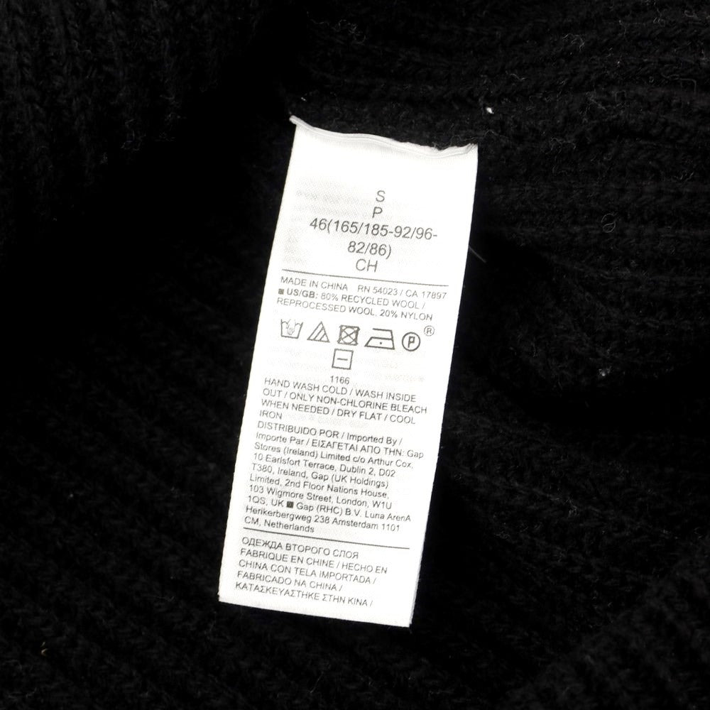 [Used] Banana Republic Wool Nylon High Neck Pullover Knit Black x Gray [Size S] [BLK] [A/W] [Condition Rank B] ​​[Men&