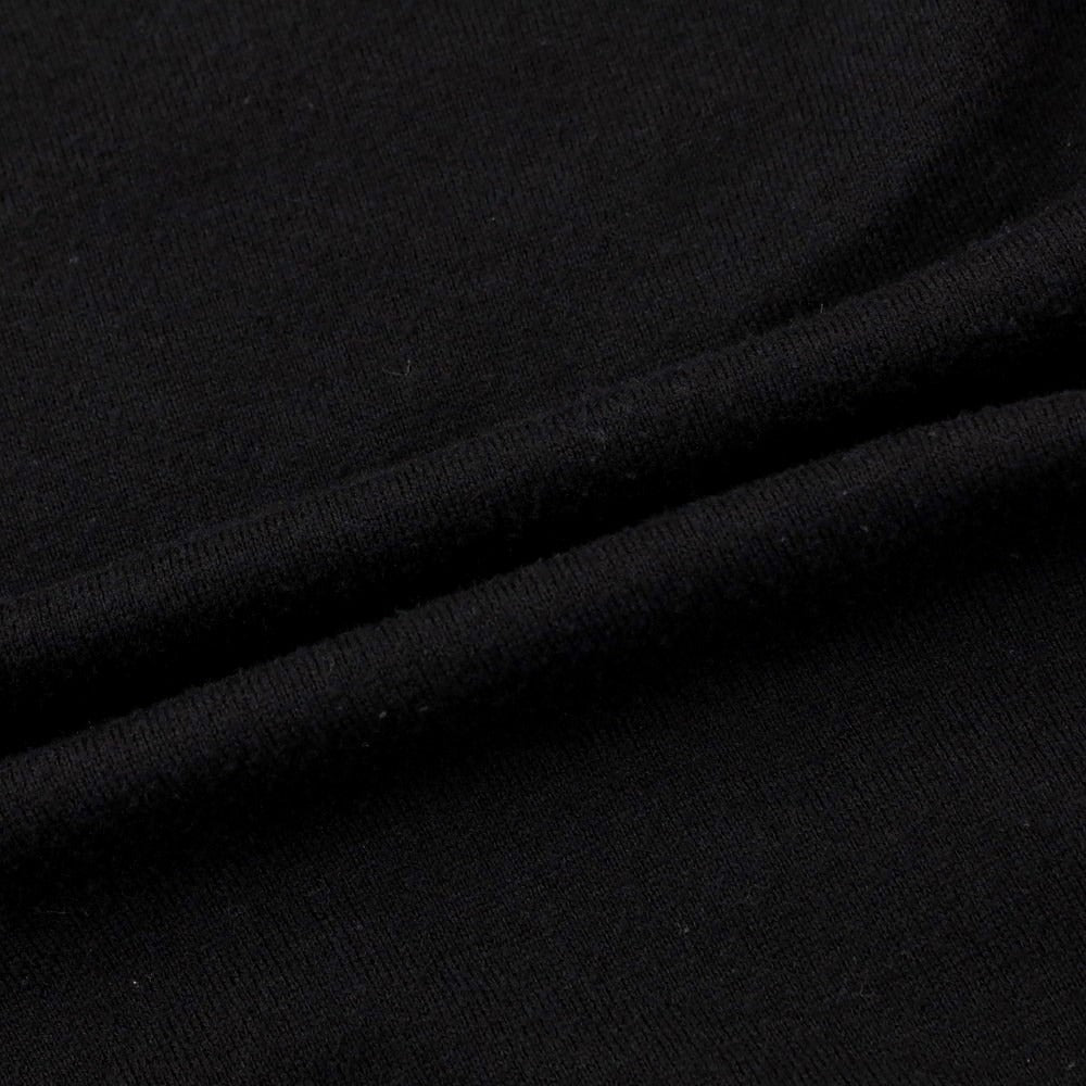 [Used] Andrea Fenzi Cotton wool mock neck pullover knit black [Size 48] [BLK] [A/W] [Condition Rank C] [Men&