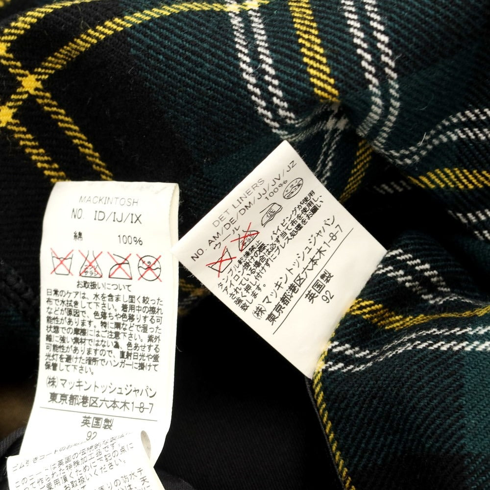 [Used] Mackintosh trench coat
 
Black [Size 36] [BLK] [S/S/A/W] [Condition Rank B] ​​[Men&
