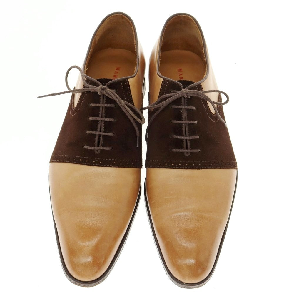 [Used] Marc Guyot Combi Saddle Dress Shoes Beige x Brown [Size 6 1/2] [BEI] [S/S/A/W] [Condition Rank B] ​​[Men&