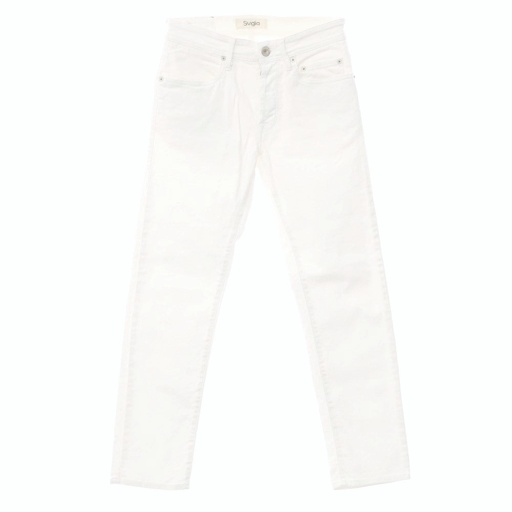 [Used] SIVIGLIA Stretch Denim Jeans White [Size 28] [WHT] [S/S/A/W] [Condition Rank B] ​​[Men&