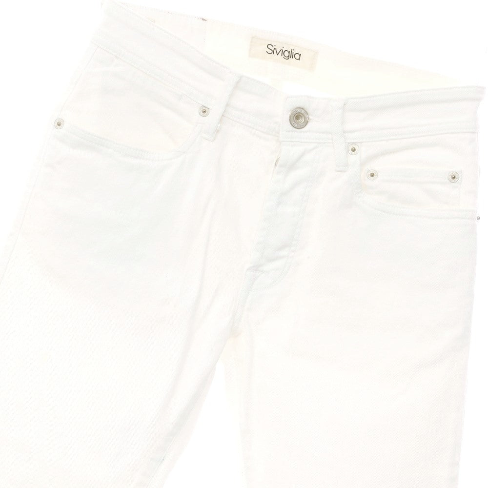 [Used] SIVIGLIA Stretch Denim Jeans White [Size 28] [WHT] [S/S/A/W] [Condition Rank B] ​​[Men&