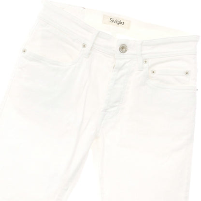 [Used] SIVIGLIA Stretch Denim Jeans White [Size 28] [WHT] [S/S/A/W] [Condition Rank B] ​​[Men&