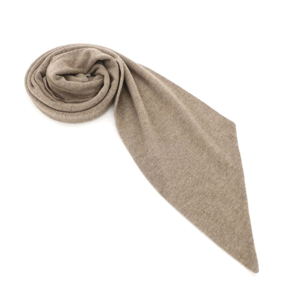 [Used] Monaro High Gauge Cashmere Knit Scarf Light Brown [BRW] [A/W] [Condition Rank B] ​​[Men&