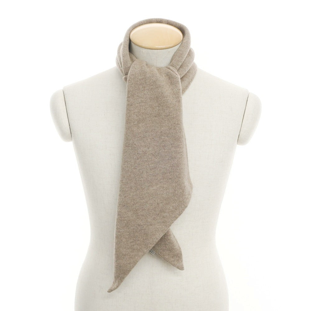 [Used] Monaro High Gauge Cashmere Knit Scarf Light Brown [BRW] [A/W] [Condition Rank B] ​​[Men&