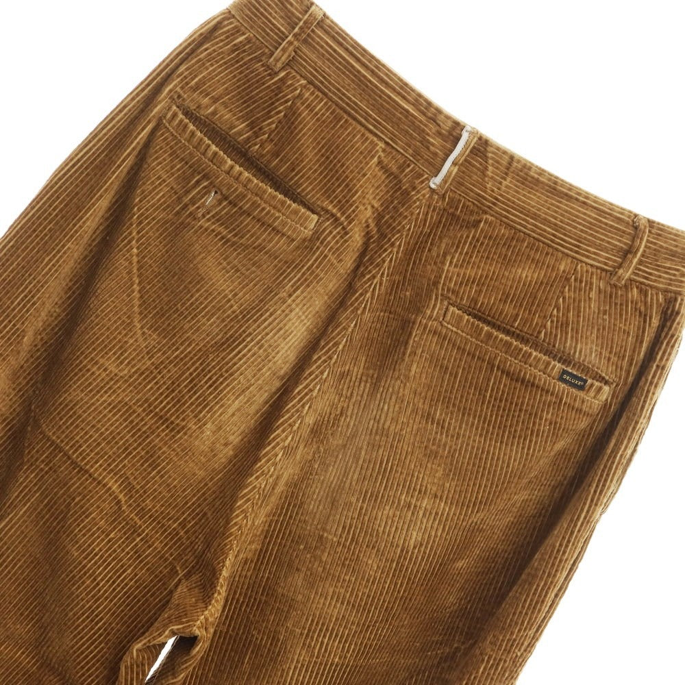 [Used] Deluxe Wide Ribbed Corduroy Pants Brown [Size L] [BRW] [A/W] [Condition Rank C] [Men&