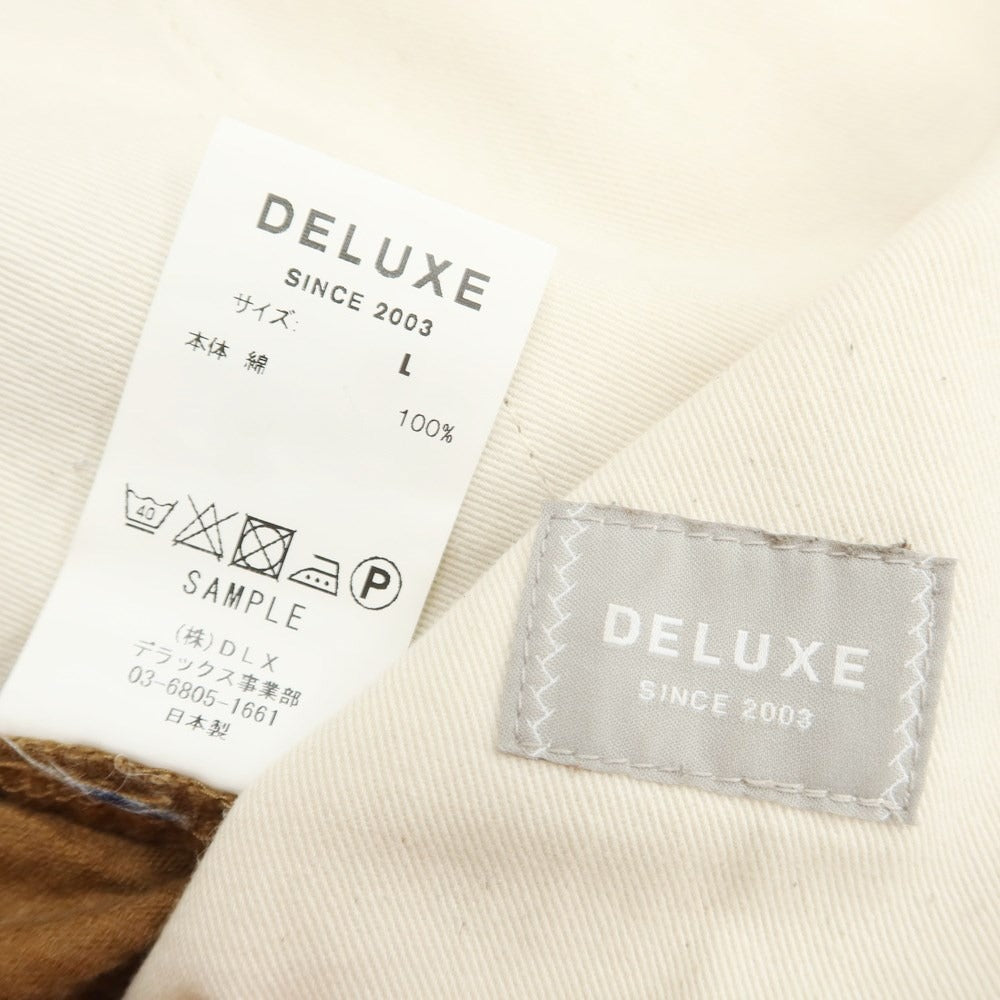 [Used] Deluxe Wide Ribbed Corduroy Pants Brown [Size L] [BRW] [A/W] [Condition Rank C] [Men&