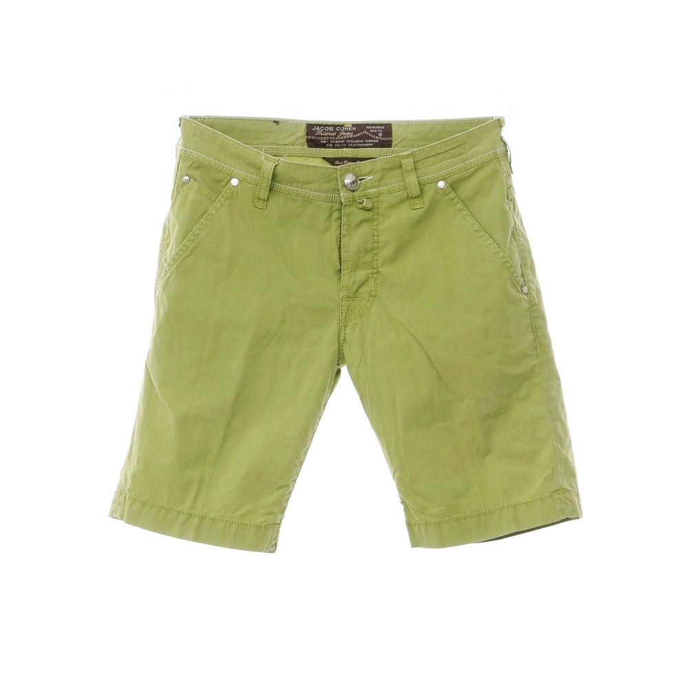 [Used] JACOB COHEN PW6613 Stretch Cotton Shorts Tea Green [Size 30] [GRN] [S/S] [Condition Rank C] [Men&