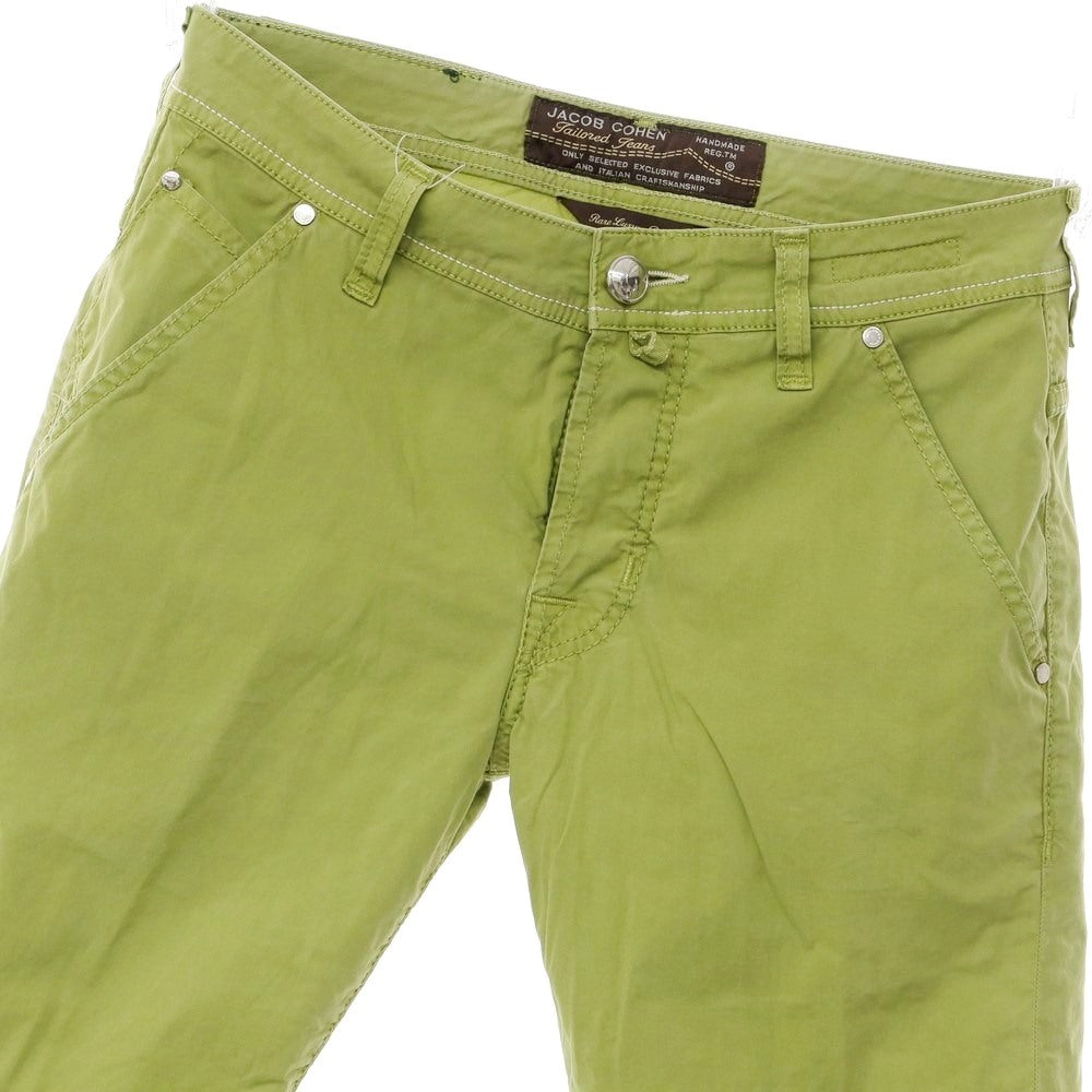 [Used] JACOB COHEN PW6613 Stretch Cotton Shorts Tea Green [Size 30] [GRN] [S/S] [Condition Rank C] [Men&