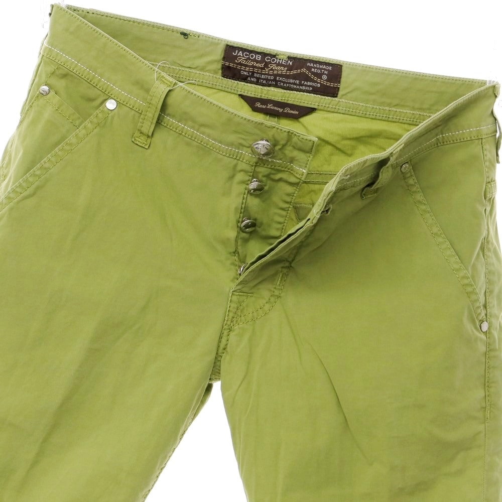 [Used] JACOB COHEN PW6613 Stretch Cotton Shorts Tea Green [Size 30] [GRN] [S/S] [Condition Rank C] [Men&