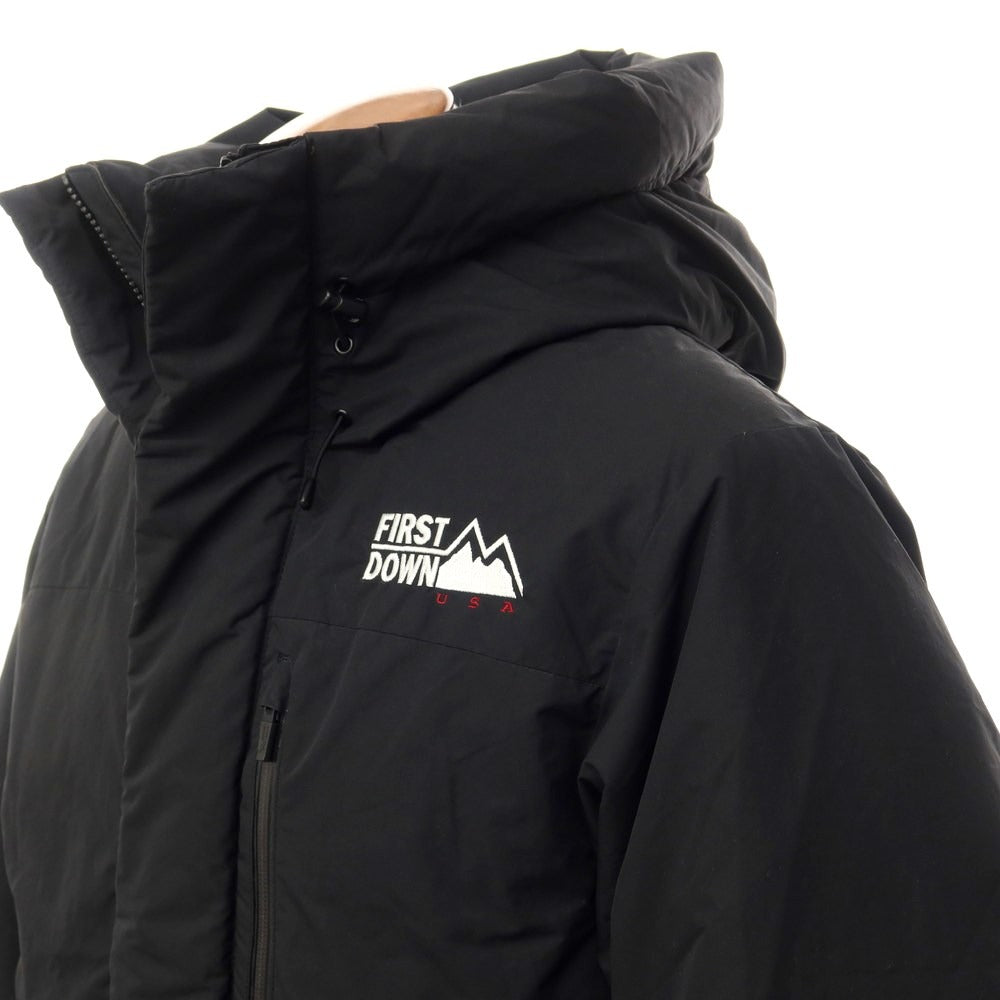 【中古】ファーストダウン FIRST DOWN ポリエステル ダウンジャケット ブルゾン ブラック【サイズM】【BLK】【A/W】【状態ランクB】【メンズ】【768975】