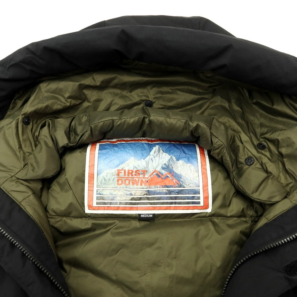[Used] First Down FIRST DOWN Polyester Down Jacket Blouson Black [Size M] [BLK] [A/W] [Condition Rank B] ​​[Men&
