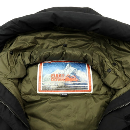 [Used] First Down FIRST DOWN Polyester Down Jacket Blouson Black [Size M] [BLK] [A/W] [Condition Rank B] ​​[Men&