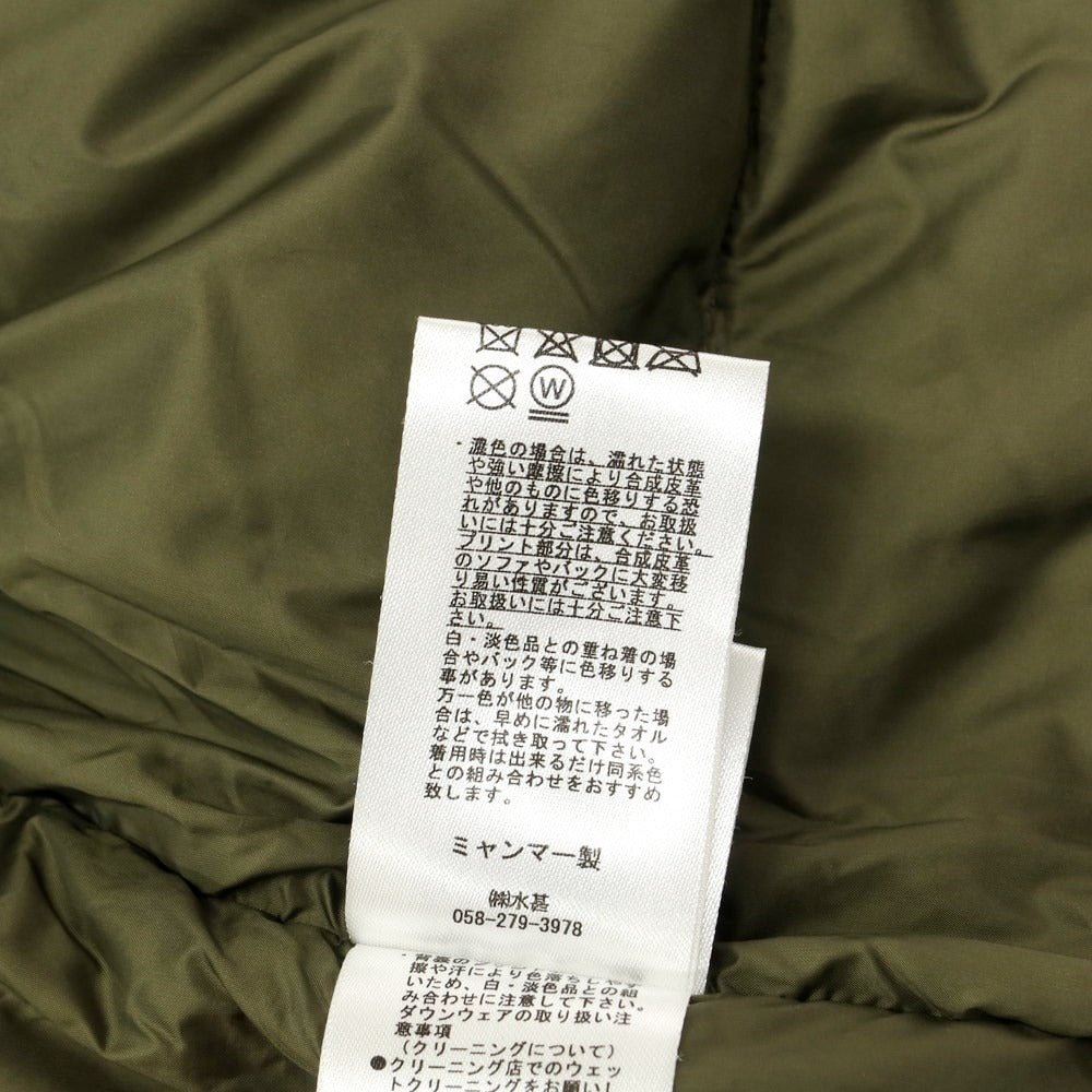 [Used] First Down FIRST DOWN Polyester Down Jacket Blouson Black [Size M] [BLK] [A/W] [Condition Rank B] ​​[Men&