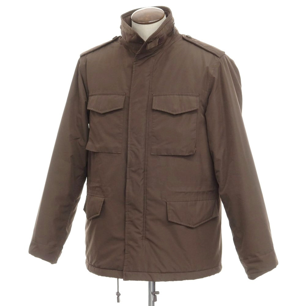 【中古】アスペジ ASPESI ポリエステル M-65 中綿 ミリタリージャケット ダークブラウン【サイズL】【BRW】【A/W】【状態ランクC】【メンズ】【768975】