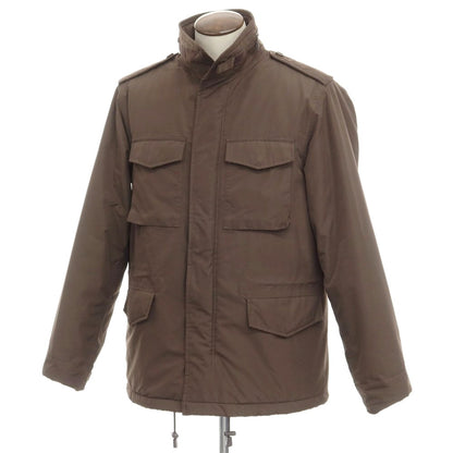 [Used] ASPESI Polyester M-65 Padded Military Jacket Dark Brown [Size L] [BRW] [A/W] [Condition Rank C] [Men&