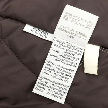 [Used] ASPESI Polyester M-65 Padded Military Jacket Dark Brown [Size L] [BRW] [A/W] [Condition Rank C] [Men&