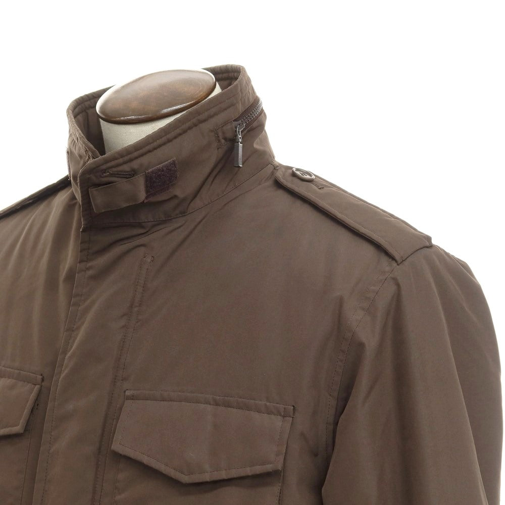 【中古】アスペジ ASPESI ポリエステル M-65 中綿 ミリタリージャケット ダークブラウン【サイズL】【BRW】【A/W】【状態ランクC】【メンズ】【768975】
