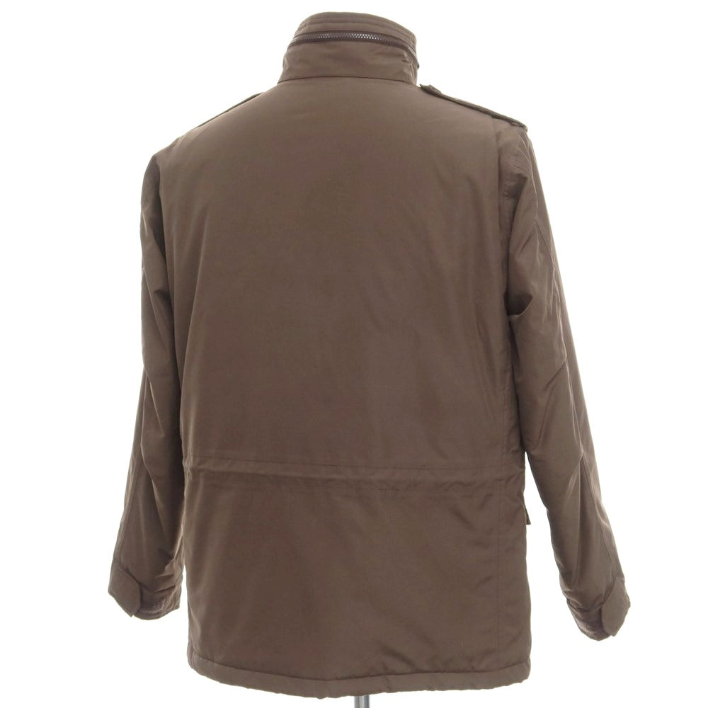 [Used] ASPESI Polyester M-65 Padded Military Jacket Dark Brown [Size L] [BRW] [A/W] [Condition Rank C] [Men&