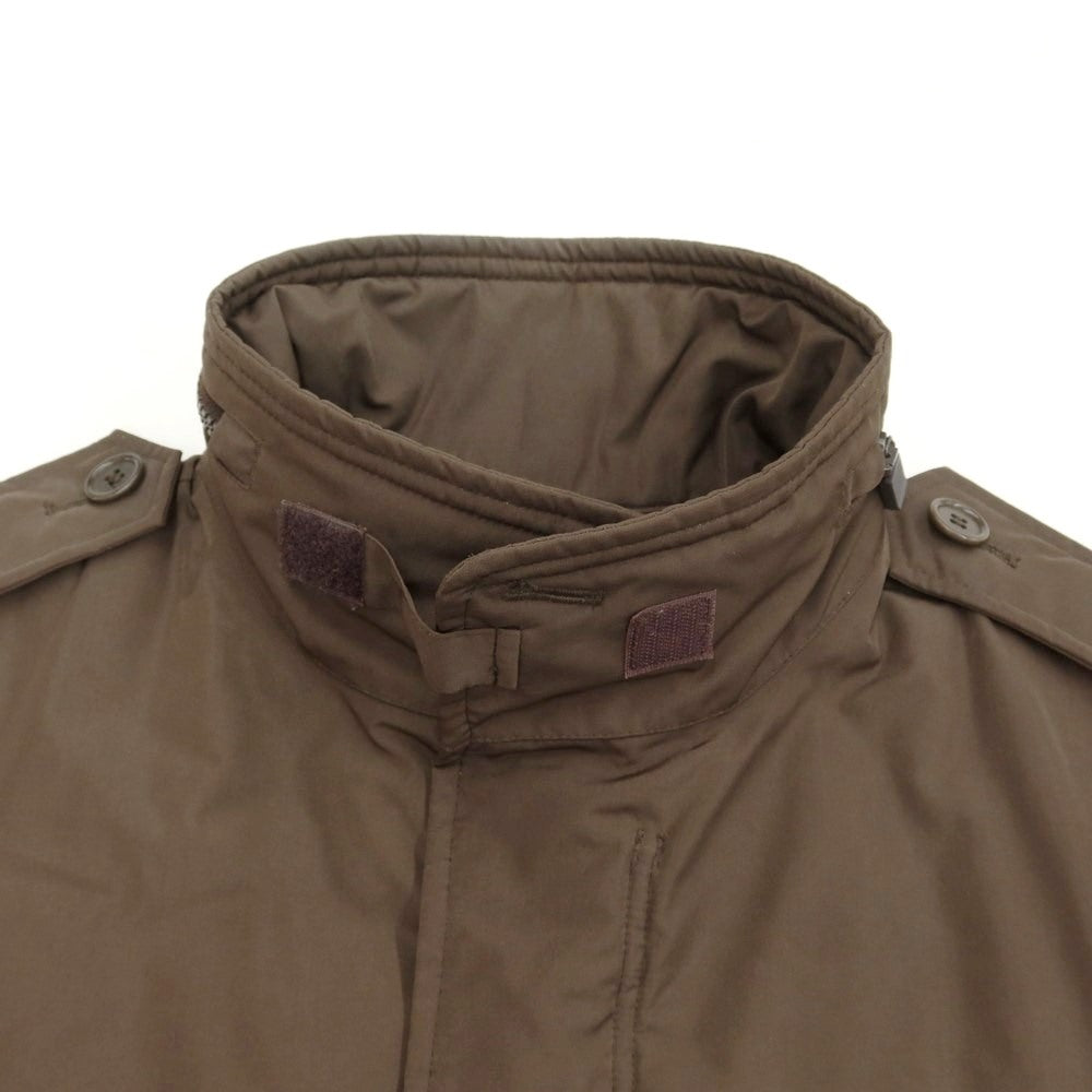 [Used] ASPESI Polyester M-65 Padded Military Jacket Dark Brown [Size L] [BRW] [A/W] [Condition Rank C] [Men&