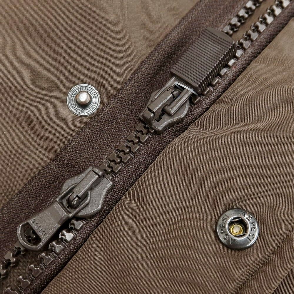 [Used] ASPESI Polyester M-65 Padded Military Jacket Dark Brown [Size L] [BRW] [A/W] [Condition Rank C] [Men&
