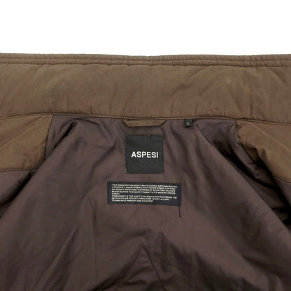 [Used] ASPESI Polyester M-65 Padded Military Jacket Dark Brown [Size L] [BRW] [A/W] [Condition Rank C] [Men&