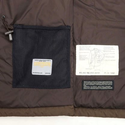 [Used] ASPESI Polyester M-65 Padded Military Jacket Dark Brown [Size L] [BRW] [A/W] [Condition Rank C] [Men&