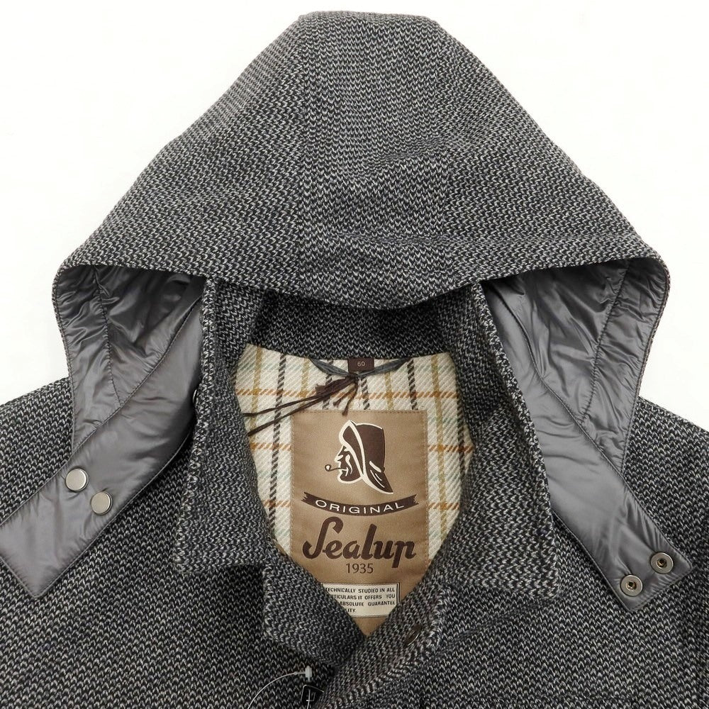 [Used] Sealup Wool Nylon Padded Blouson Gray x Black [Size 50] [GRY] [A/W] [Condition Rank A] [Men&