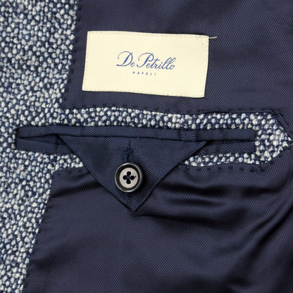 [Used] DE PETRILLO Wool nylon tailored jacket, navy x blue [Size 52] [NVY] [A/W] [Condition rank B] ​​[Men&