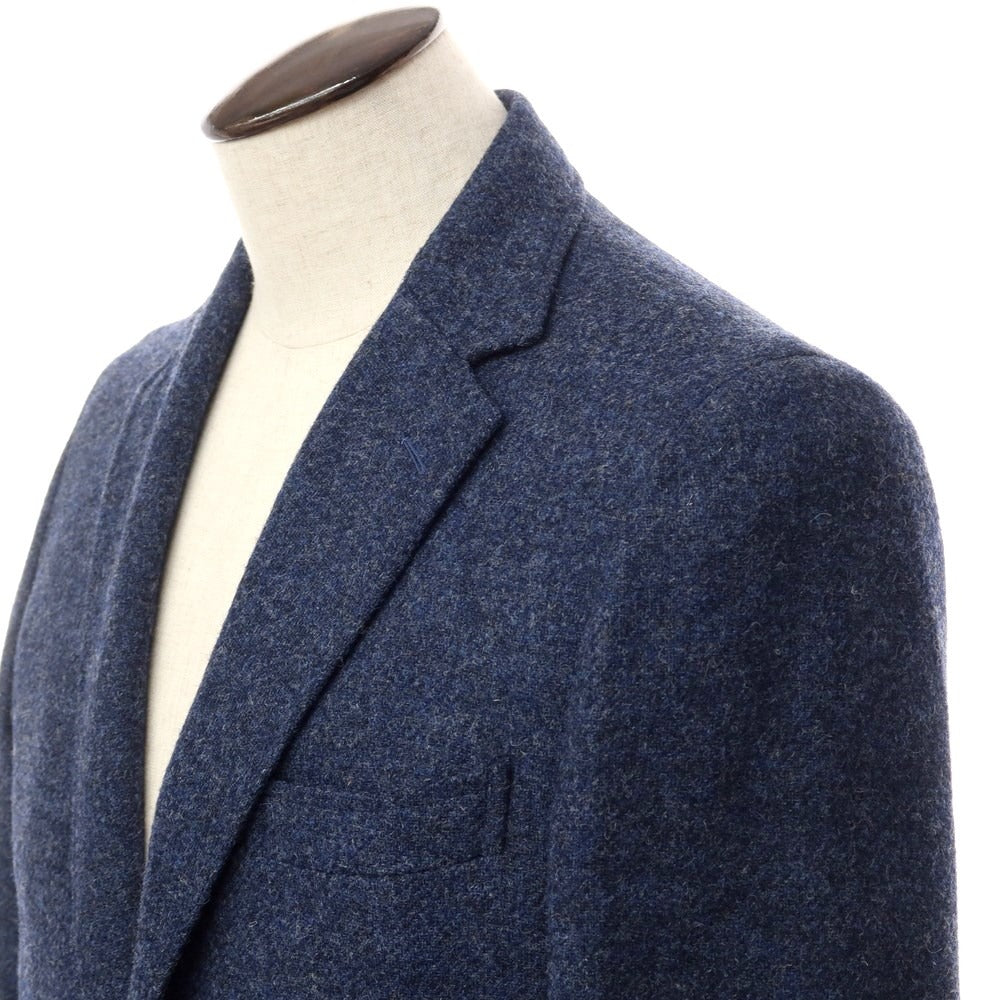 [Used] Trecento Uno 301 Tweed Wool Casual Jacket Navy [Size 50] [NVY] [A/W] [Condition Rank D] [Men&