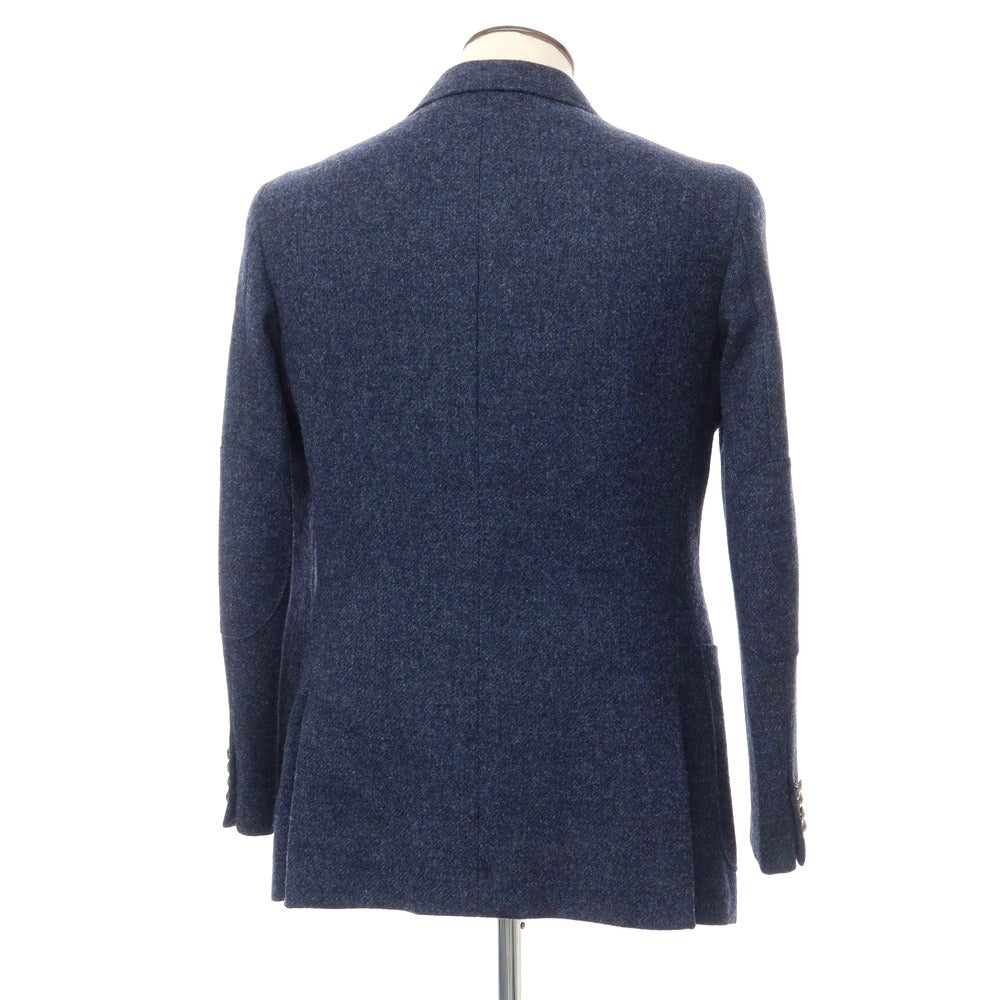 [Used] Trecento Uno 301 Tweed Wool Casual Jacket Navy [Size 50] [NVY] [A/W] [Condition Rank D] [Men&