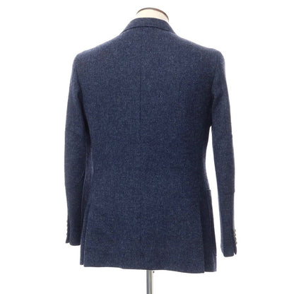 [Used] Trecento Uno 301 Tweed Wool Casual Jacket Navy [Size 50] [NVY] [A/W] [Condition Rank D] [Men&