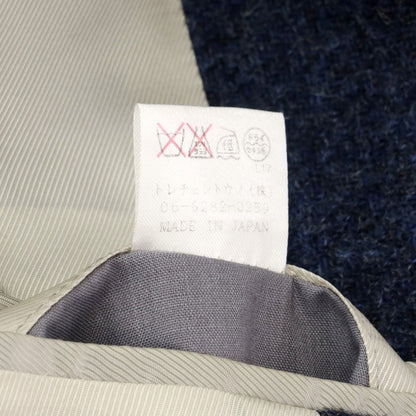 [Used] Trecento Uno 301 Tweed Wool Casual Jacket Navy [Size 50] [NVY] [A/W] [Condition Rank D] [Men&