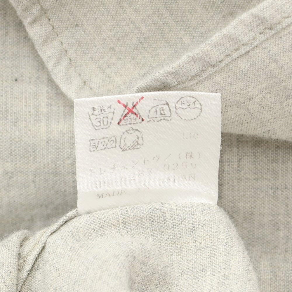 【中古】トレチェントウーノ 301 カジュアルシャツ
 グレー【サイズ50】【GRY】【S/S/A/W】【状態ランクB】【メンズ】
【769479】 BPD
