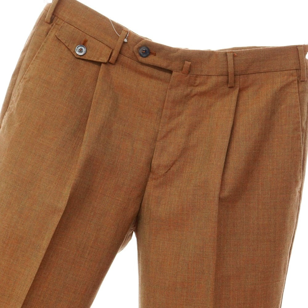 [Used] PT TORINO Wool Slacks Pants Orange Brown x Olive [Size 48] [BRW] [S/S] [Condition Rank B] ​​[Men&