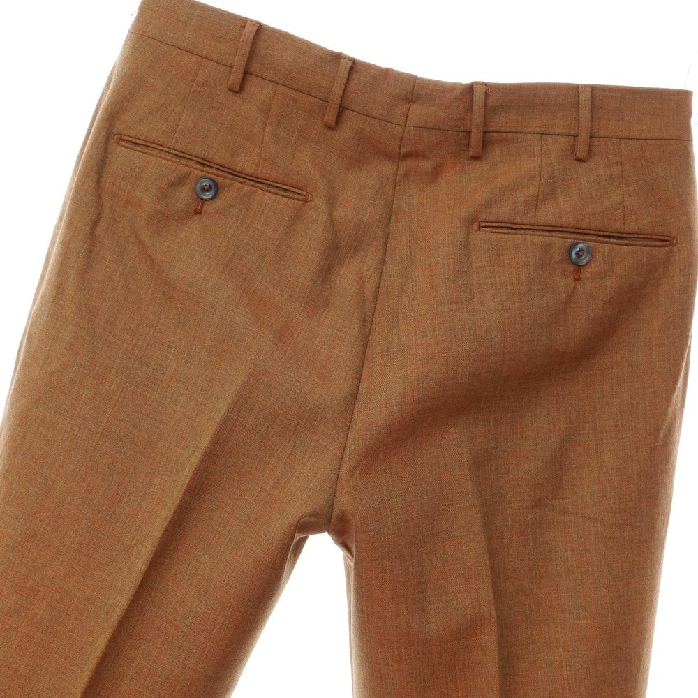 [Used] PT TORINO Wool Slacks Pants Orange Brown x Olive [Size 48] [BRW] [S/S] [Condition Rank B] ​​[Men&